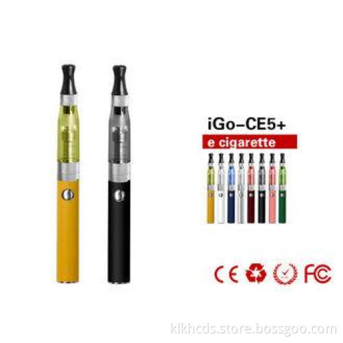 650mAh 1.6ml EGO CE5 E Cigarette Tube / Health Electronic C